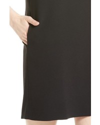 Theory Narlica Admiral Crepe Button Back Shift Dress