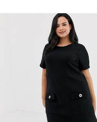 New Look Plus New Look Curve Tunic In Black