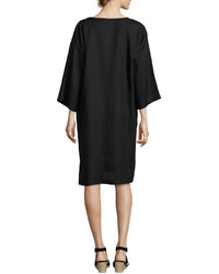 Eileen Fisher Organic Handkerchief Linen Shift Dress
