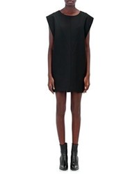 Saint Laurent Sleeveless Shift Dress Black