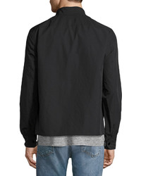 rag & bone Agnes Shirt Jacket Black