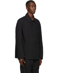 Mhl By Margaret Howell Black Big Pocket Jacket