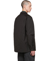 AMOMENTO Black Buttoned Jacket