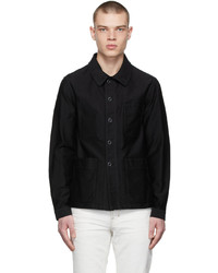 Tom Ford Black Cotton Chore Jacket