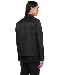 Arnar Mar Jonsson Black Insulated Jacket
