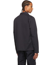 A.P.C. Black Kerlouan Shirt Jacket