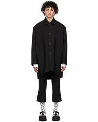 We11done Black Long Jacket