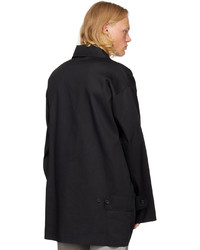 Camiel Fortgens Black Mackintosh Jacket