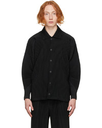 Homme Plissé Issey Miyake Black Monthly Color August Jacket