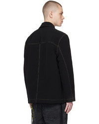 Song For The Mute Black Patch Pocket Jacket
