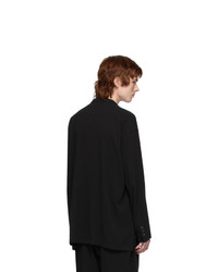 The Viridi-anne Black Pocket Overshirt Jacket