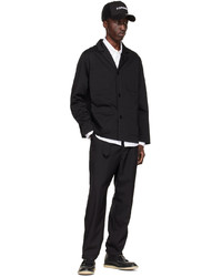 Sophnet. Black Polyester Jacket