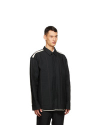 Oamc Black Quilted Temple Jacket