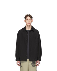 House Of The Very Islands Black Shirt Jacket