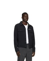 Off-White Black Slim Scuba Jacket