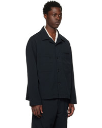 Nanamica Black Spread Collar Jacket