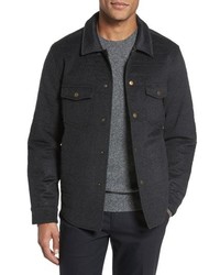 Billy Reid Michl Slim Fit Quilted Shirt Jacket