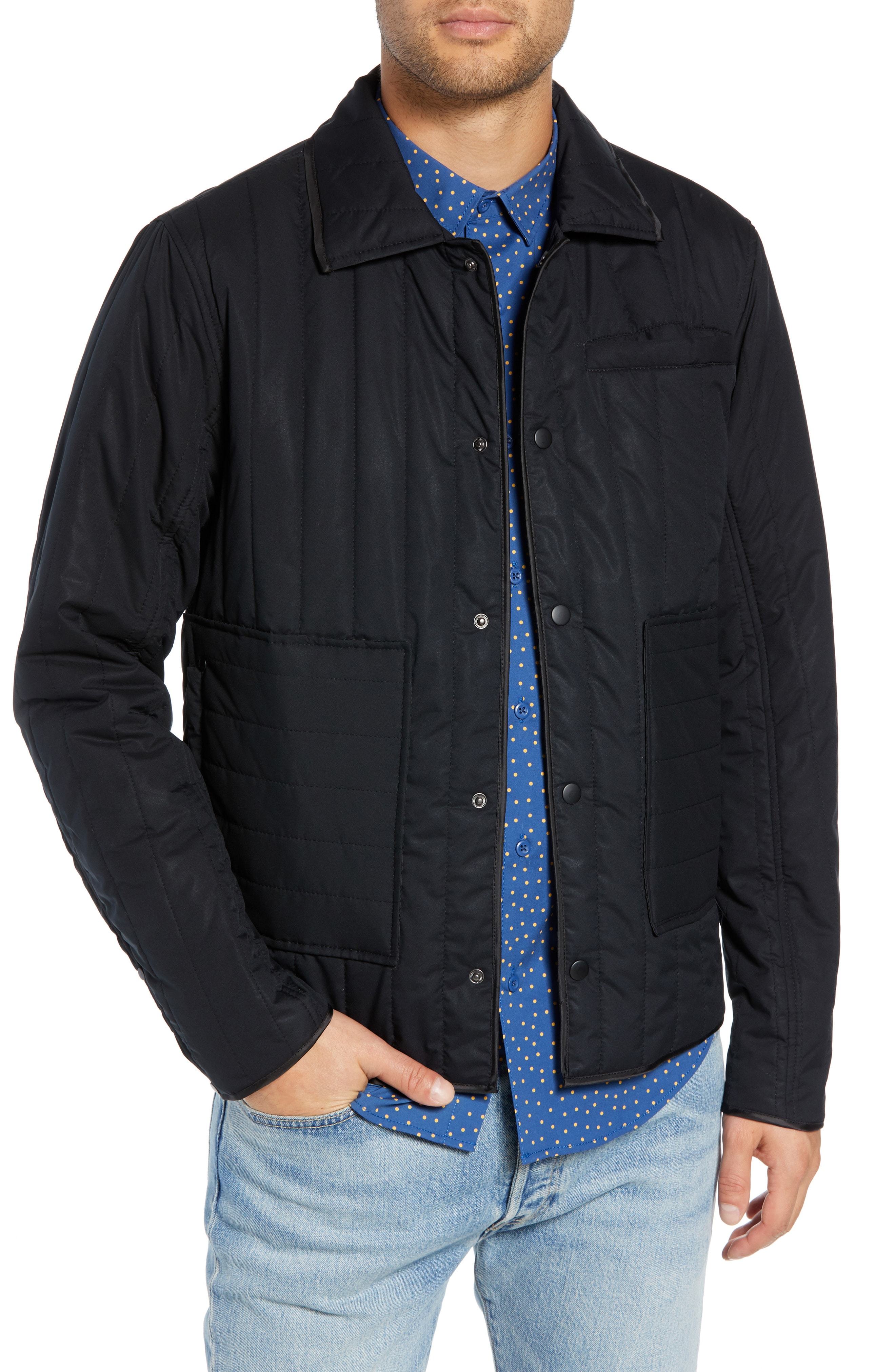 The Rail Quilted Nylon Trucker Jacket 