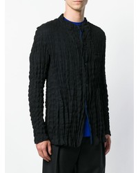 Issey Miyake Ruched Buttoned Jacket