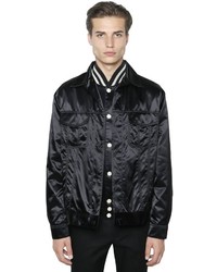 Calvin Klein Collection Techno Satin Shirt Jacket