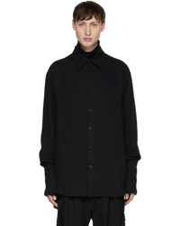 Yang Li Black Oversized Shirt