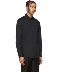 Versace Black Poplin Shirt