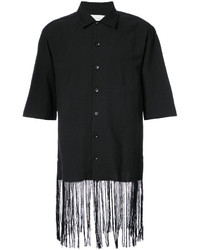 Song For The Mute Fringed Hem Shirt