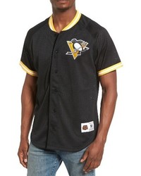 Mitchell & Ness Nhl Seasoned Pro Pittsburgh Penguins Mesh Shirt
