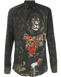 Dolce & Gabbana Royal Pet Portrait Shirt