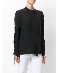 Versace Ruched Sleeve Shirt