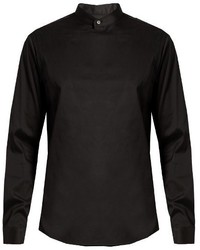Wooyoungmi Stand Collar Panelled Front Shirt