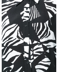 Neil Barrett Zebra Patch Shirt