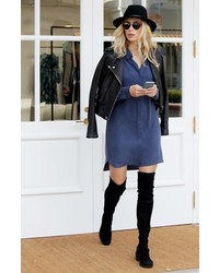 WAYF Button Front Shirtdress