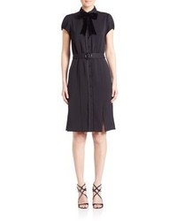 Alice + Olivia Carie Belted Shirtdress