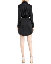 Vince Camuto Tie Neck Belted Shirtdress
