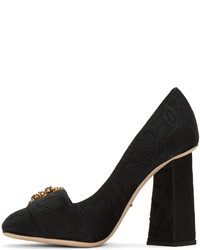 Dolce & Gabbana Black Jackie Heels