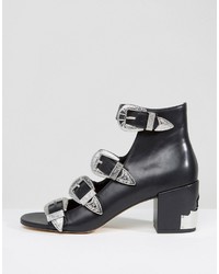 Asos Over Time Western Heeled Shoes