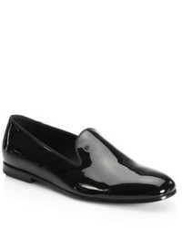 Giorgio Armani Patent Slip On Shoes