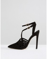 Asos Peppin Caged Pointed Heels