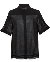 Alexandre Plokhov Pleated Sleeve Shirt