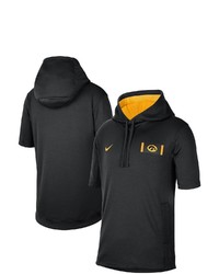 Nike Blackgold Iowa Hawkeyes Showout Short Sleeve Pullover Hoodie