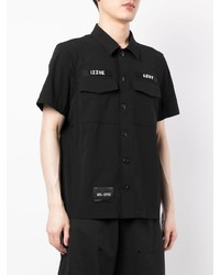 Izzue Army Patch Short Sleeve Shirt