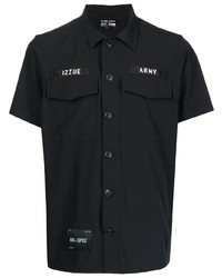Izzue Army Patch Short Sleeve Shirt