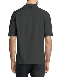 Helmut Lang Bar Tab Short Sleeve Shirt