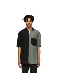 Song For The Mute Black And Green Oversized Shirt