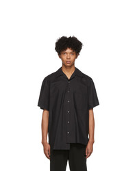 Wooyoungmi Black Asymmetric Shirt