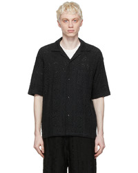 SASQUATCHfabrix. Black Cotton Shirt
