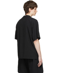 MSGM Black Lyocell Shirt
