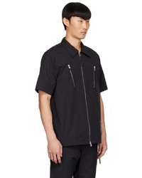 Helmut Lang Black Nylon Shirt