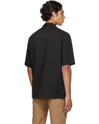 Burberry Black Nylon Short Sleeve Shirt